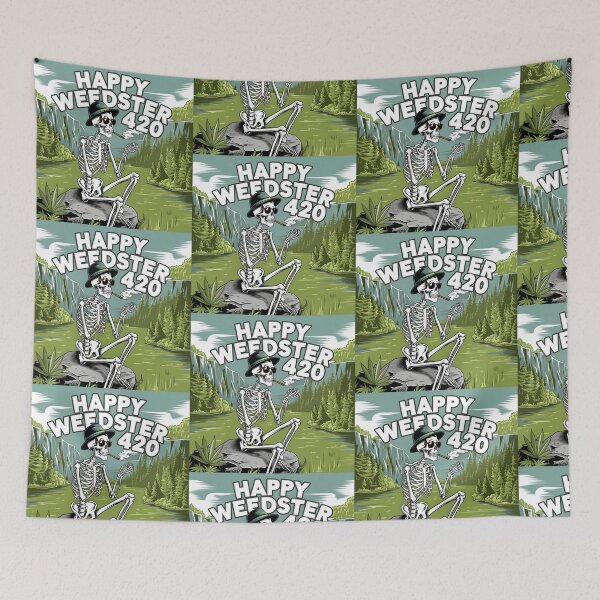 Item preview, Happy Weedster 420 designed and sold by SillyDarkShop.