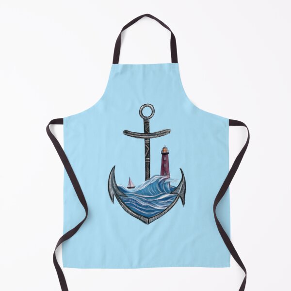 Item preview, Anchor & Lighthouse (Version 3) designed and sold by Scarlet Swan.
