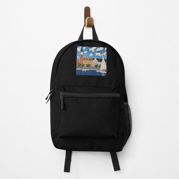 Item preview, Malmo | Post-impressionist painting style designed and sold by ComicsFactory.