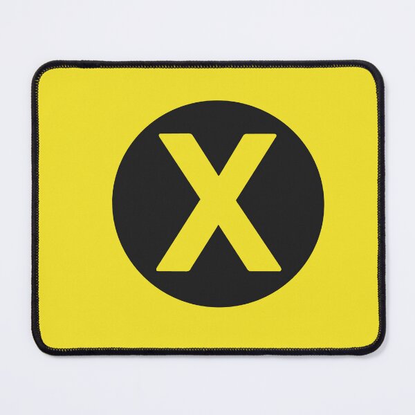 Item preview, letter x yellow designed and sold by ZiphGames.