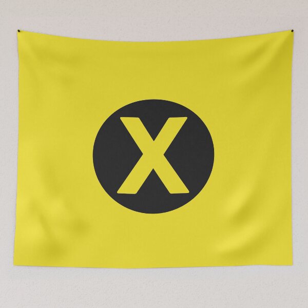 Item preview, letter x yellow designed and sold by ZiphGames.