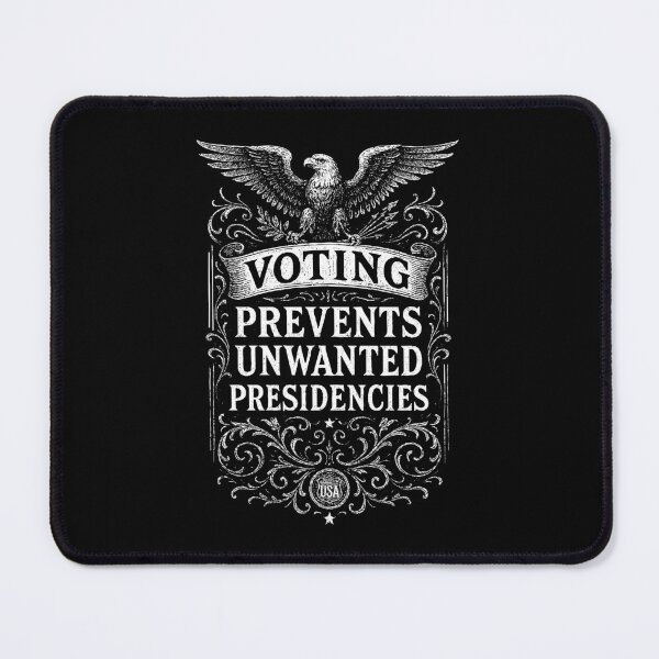 Item preview, Voting Prevents Unwanted Presidencies Patriotic Eagle Political Design designed and sold by Victor Shadehorn.