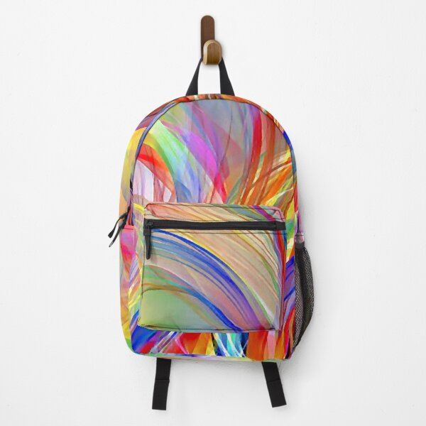 Item preview, Arching Colored Lines designed and sold by ViaARTfactory.