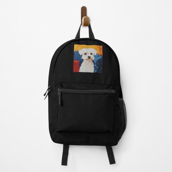 Item preview, Maltese dog | Post-impressionist painting style designed and sold by ComicsFactory.