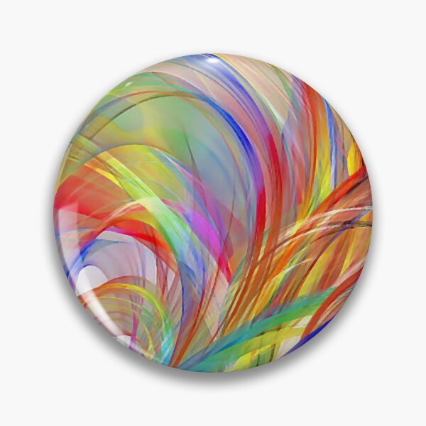 Item preview, Arching Colored Lines designed and sold by ViaARTfactory.