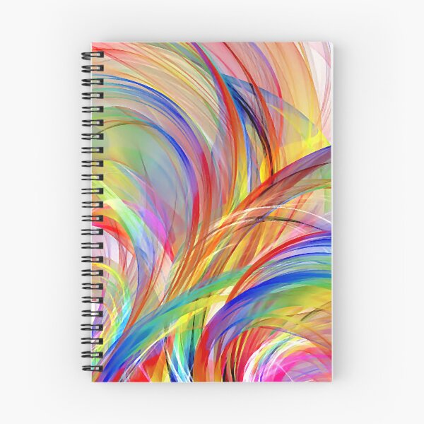 Item preview, Arching Colored Lines designed and sold by ViaARTfactory.