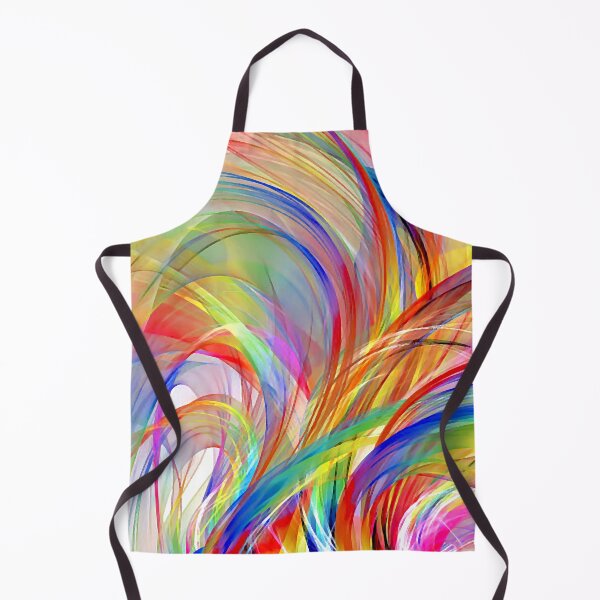Item preview, Arching Colored Lines designed and sold by ViaARTfactory.