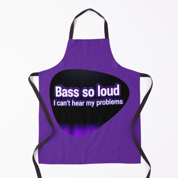 Item preview, Bass So Loud – Black & Purple Pick designed and sold by Artbellachi.