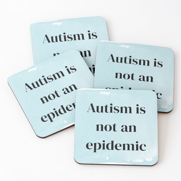 Item preview, Autism is not an epidemic designed and sold by Moth Hawke Designs.
