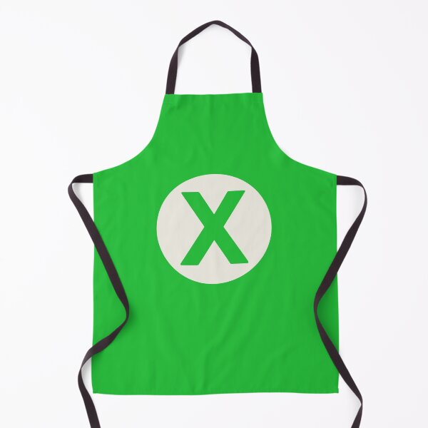 Item preview, letter x green designed and sold by ZiphGames.