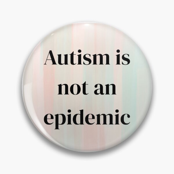 Item preview, Autism is not an epidemic vers. 2 designed and sold by Moth Hawke Designs.