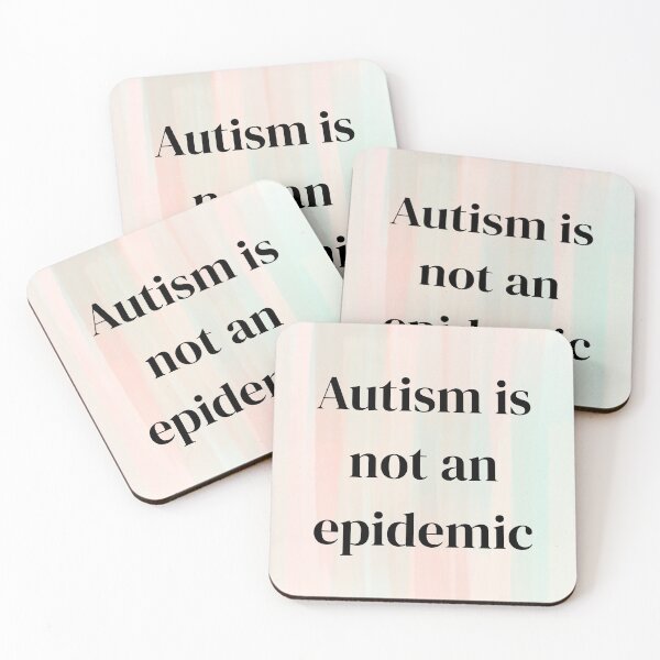 Item preview, Autism is not an epidemic vers. 2 designed and sold by Moth Hawke Designs.