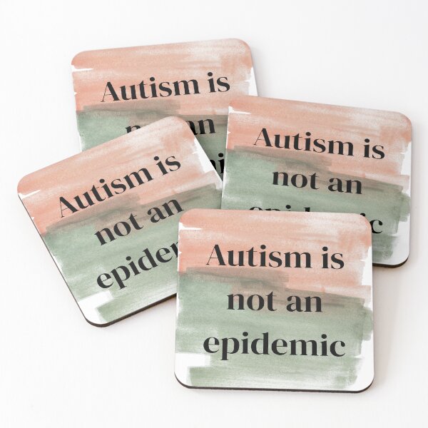 Item preview, Autism is not an epidemic vers. 3 designed and sold by Moth Hawke Designs.