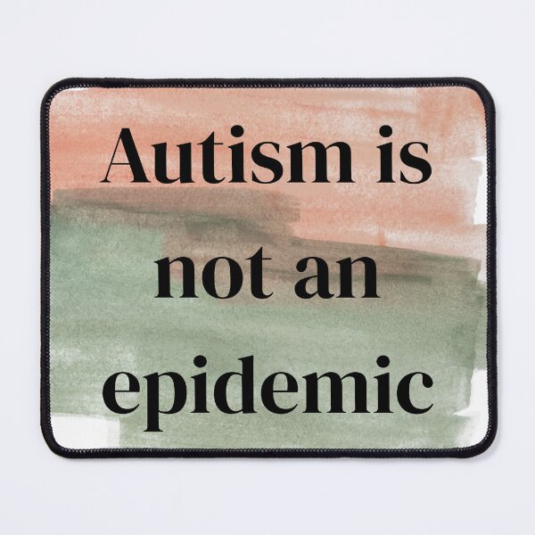 Item preview, Autism is not an epidemic vers. 3 designed and sold by Moth Hawke Designs.