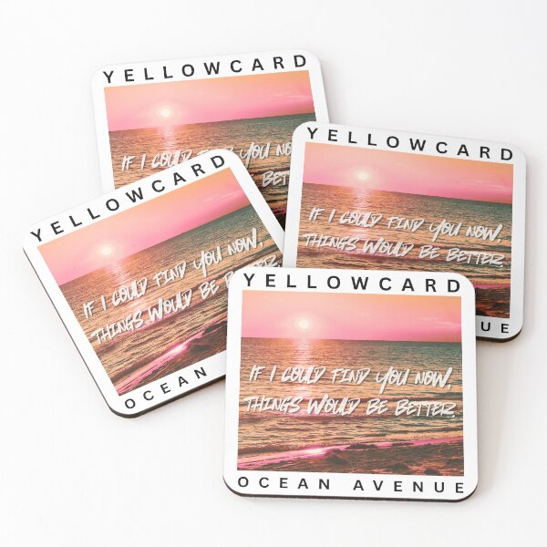 Item preview, Yellowcard Ocean Avenue Fan Art Merch T-Shirt Sticker Band Tee designed and sold by AraWalcherArt.
