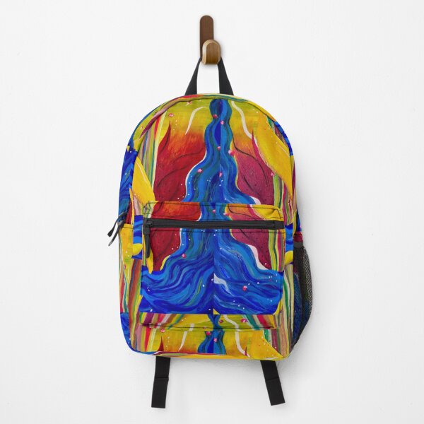 Item preview, Lust for life in the flow of life - colorful acrylic on canvas designed and sold by Vision Illustrated.