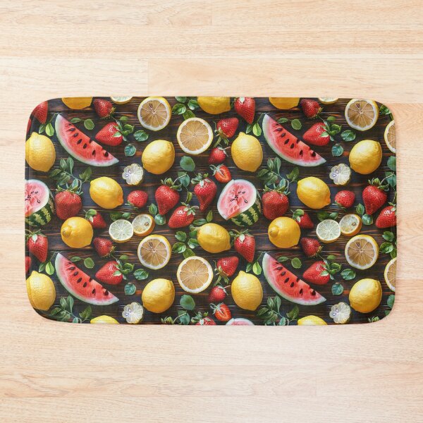 Item preview, Fresh Lemon Strawberry Watermelon Flat Lay designed and sold by NTGUILTY.