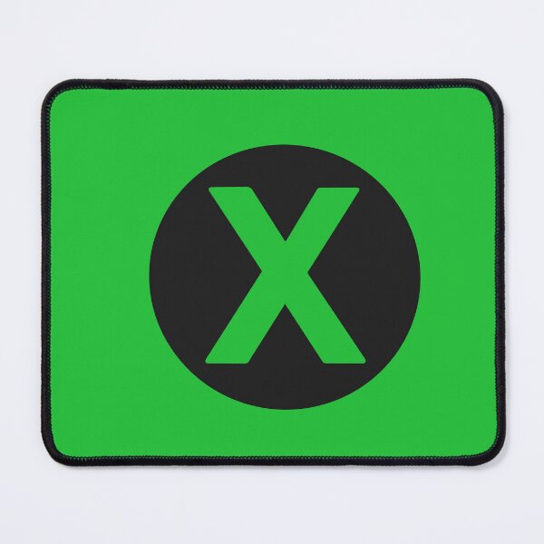 Item preview, letter x green designed and sold by ZiphGames.