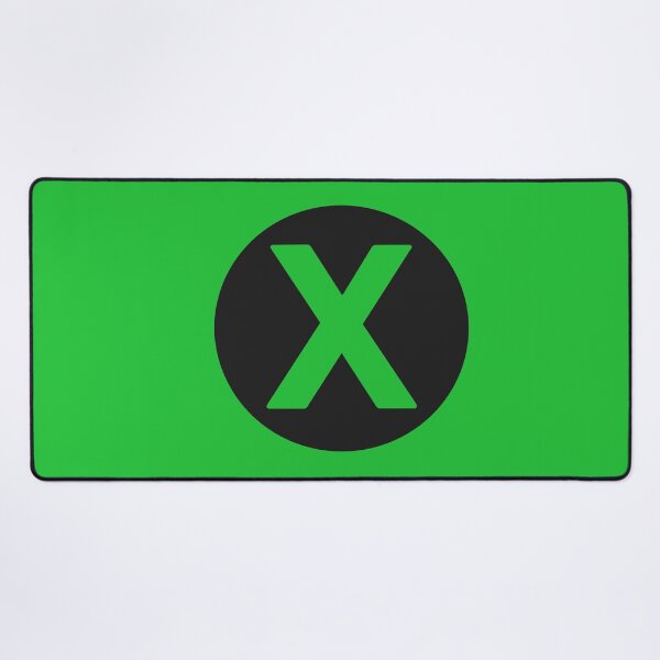Item preview, letter x green designed and sold by ZiphGames.