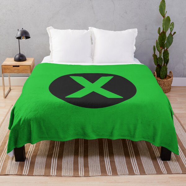 Item preview, letter x green designed and sold by ZiphGames.
