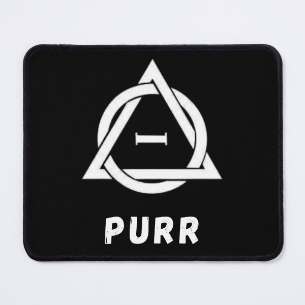 Item preview, Purr Therian Symbol Cat Lover's Therianthropy Merchandise & Gifts designed and sold by Artography Designs.
