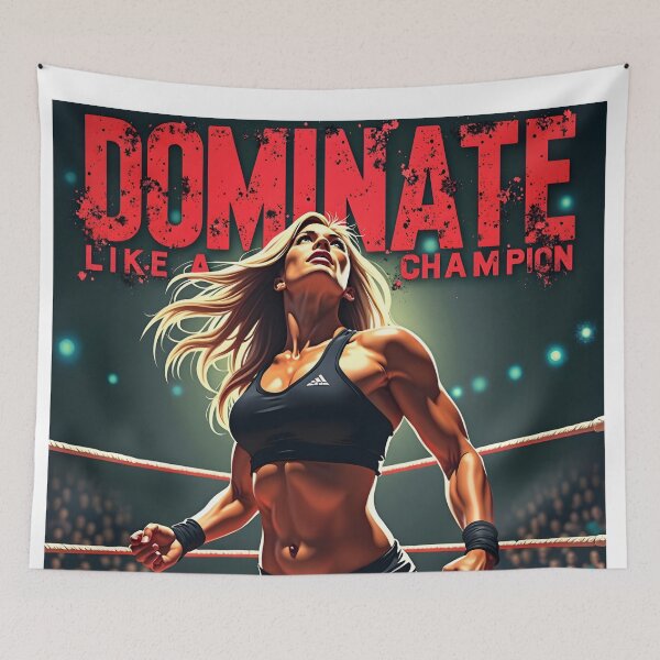 Item preview, Dominate Like a Champion - Wrestlingr Art designed and sold by nhk999.