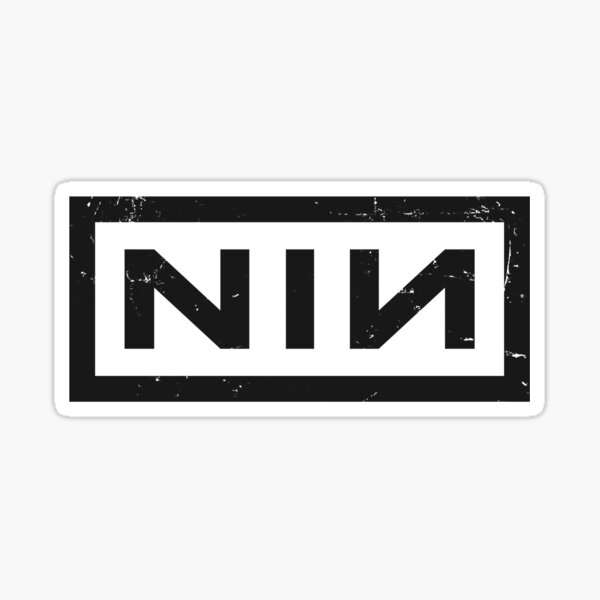 Nine Inch Nails Stickers for Sale | Redbubble