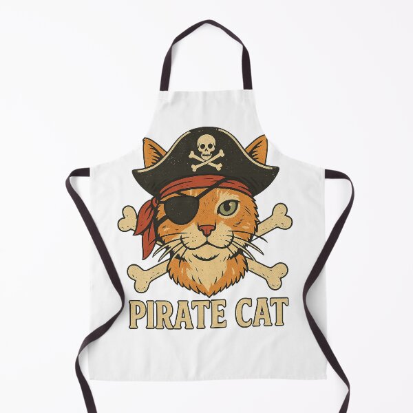 Item preview, Pirate Cat – Funny Orange Tabby Pirate Illustration designed and sold by ArtsyEcho.