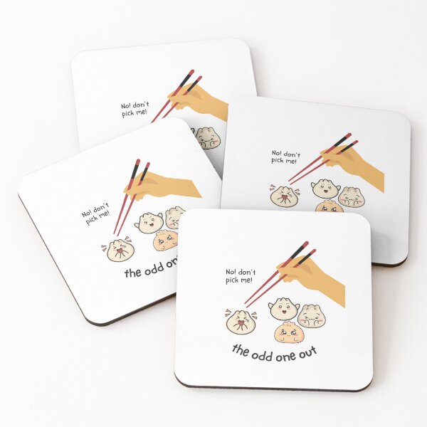 Item preview, The Odd One Out, Dumplings, Yum Cha, Dim Sum, Kawaii designed and sold by AASparksDesigns.