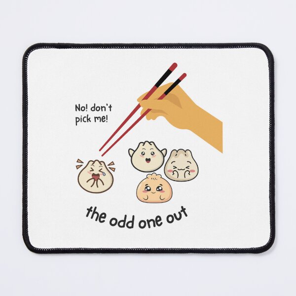 Item preview, The Odd One Out, Dumplings, Yum Cha, Dim Sum, Kawaii designed and sold by AASparksDesigns.