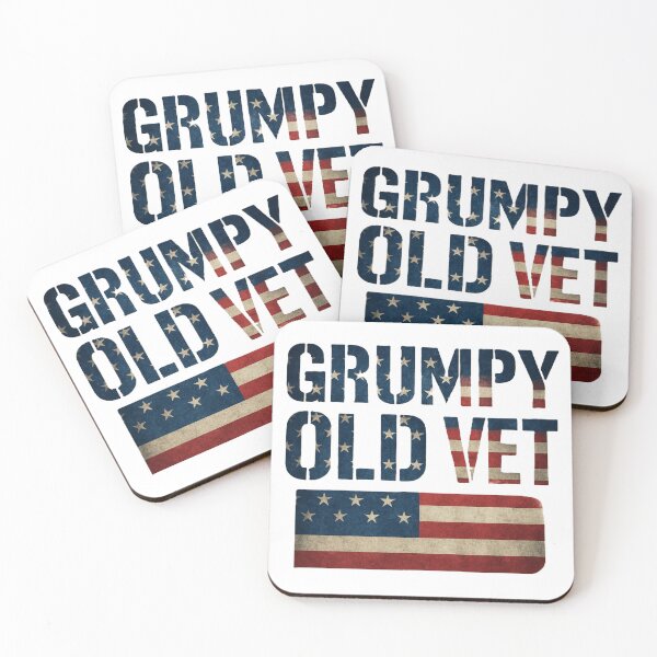 Item preview, Grumpy Old Vet designed and sold by KAandKO.