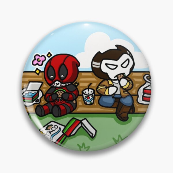Artikelvorschau, Deadpool und Wolverine entworfen und verkauft von DazedAntics.