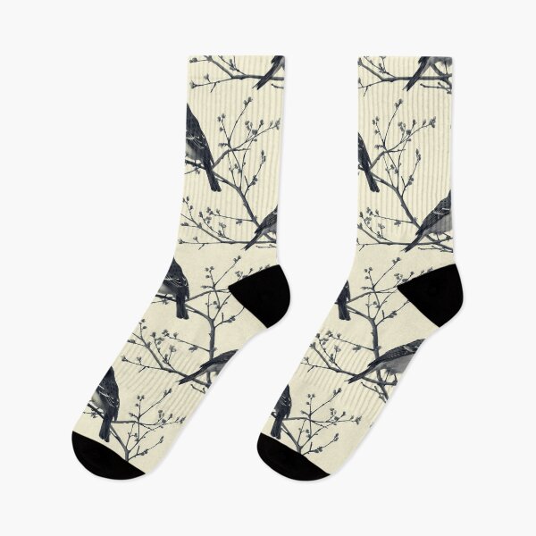Item preview, Birds on Blossoming Branches Pattern designed and sold by NTGUILTY.