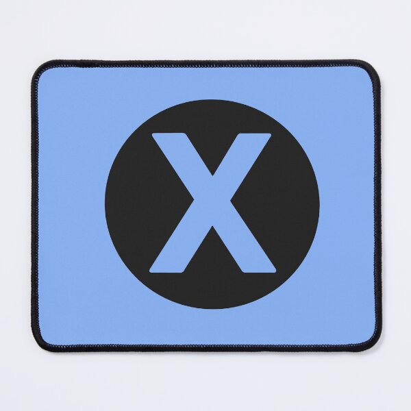 Item preview, letter x blue designed and sold by ZiphGames.