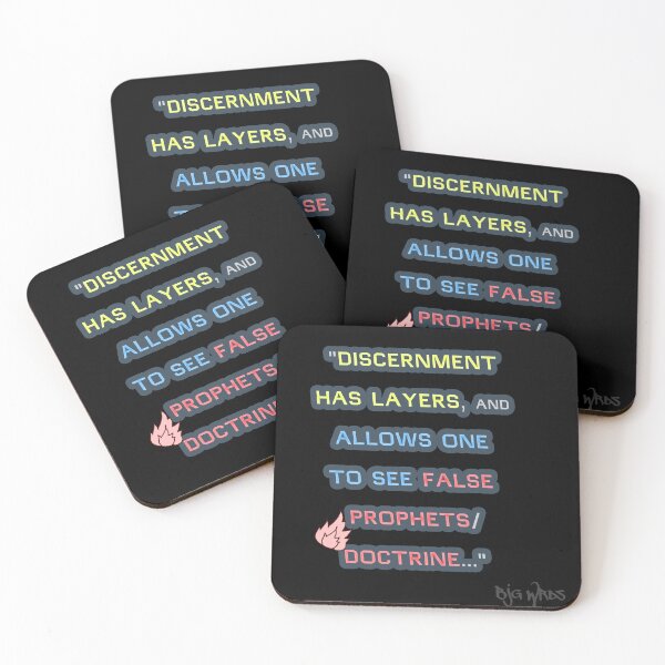 Item preview, "DISCERNMENT ..." Quote 5/05/2025 designed and sold by BJGWRDS.