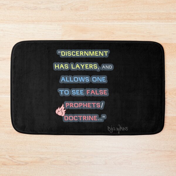 Item preview, "DISCERNMENT ..." Quote 5/05/2025 designed and sold by BJGWRDS.