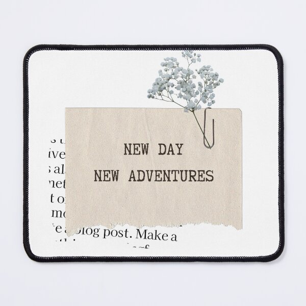 Item preview, New day, new adventures cottagecore aesthetic designed and sold by ElizabethCoelho.