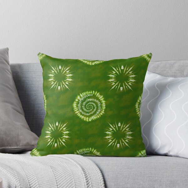 Item preview, Vibrant Tie-Dye Hippie Green Spirals – Retro Tee for Festival & Boho Lover designed and sold by Pamthedesigner.