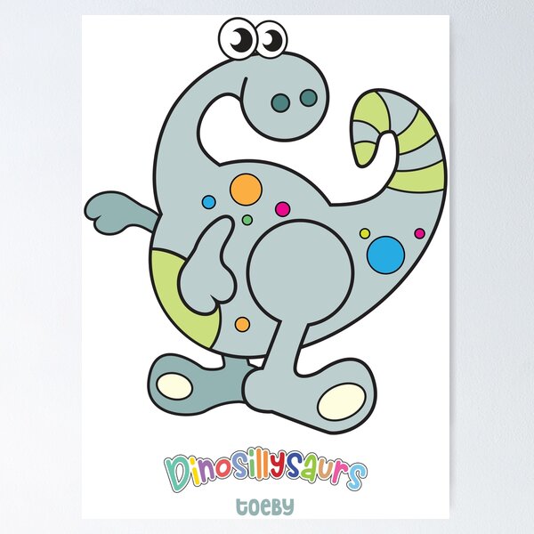 Item preview, Dinosillysaurs – Toeby the Spiraled Sassasaurus designed and sold by Spaabus.