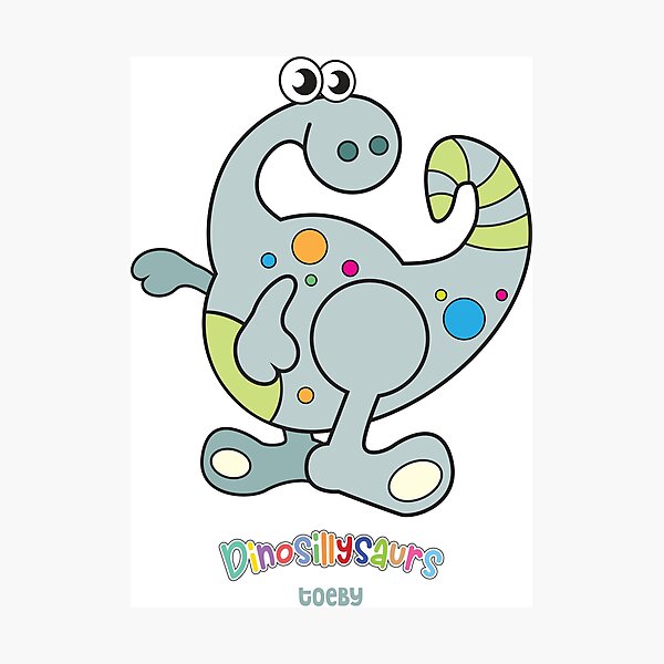 Item preview, Dinosillysaurs – Toeby the Spiraled Sassasaurus designed and sold by Spaabus.