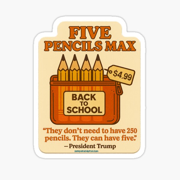 Item preview, Five pencils max. Don’t need 250 pencils. designed and sold by Sunny Apocalypse .