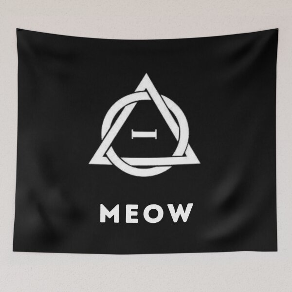 Item preview, Meow Therian Symbol Feline Inspired Therianthropy Merchandise & Gifts designed and sold by Artography Designs.