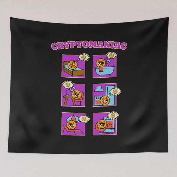 Item preview, Crypto Life : Bitcoin never sleeps designed and sold by ImaginarStore.