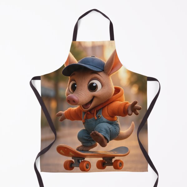 Item preview, Skater Aardvark designed and sold by Sillytoe.