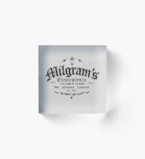 Milgrams Electrolysis Acrylic Block