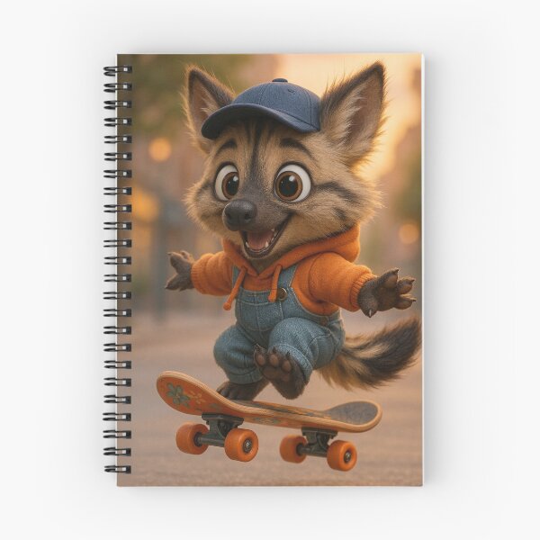 Item preview, Skater Aardwolf designed and sold by Sillytoe.