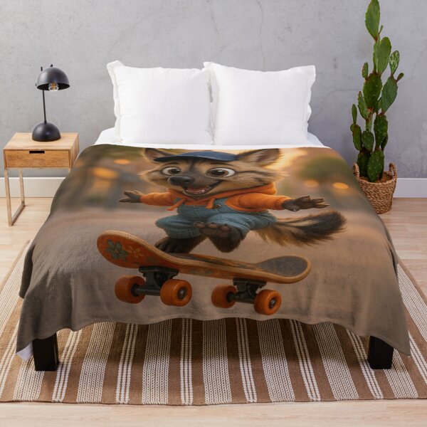 Item preview, Skater Aardwolf designed and sold by Sillytoe.