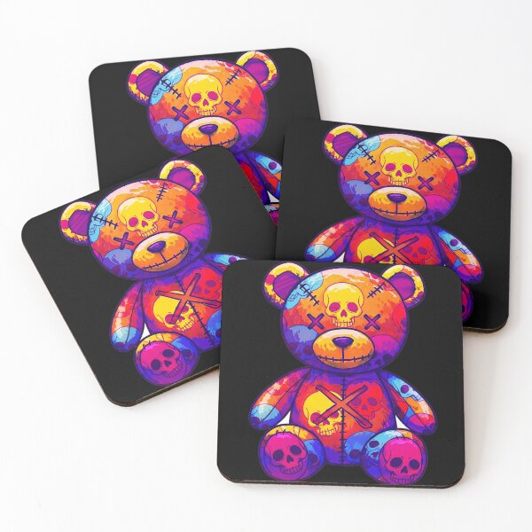 Item preview, Pop Art Dead Bear designed and sold by StitchNRebl.