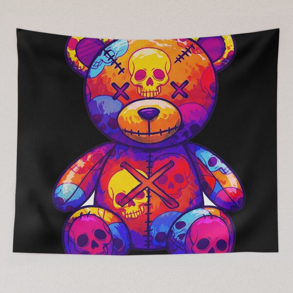 Item preview, Pop Art Dead Bear designed and sold by StitchNRebl.