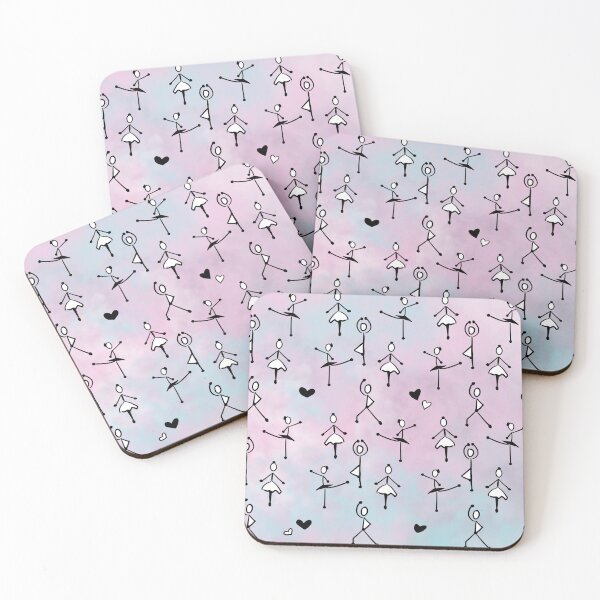 Item preview, Cloud ballet pattern  designed and sold by PaintThemRed.